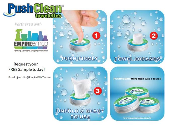 Compressed Wipe can be used for a variety of applications